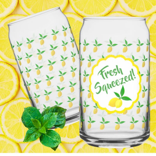 Gelbe Zitronen-Limonade  Dosenglas (Ready for summertime outdoor entertaining!)