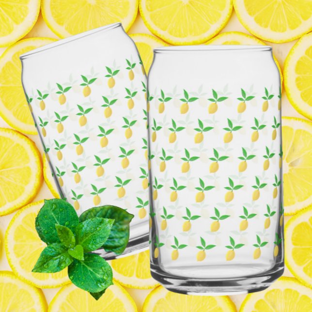 Gelbe Zitronenlimonade  Dosenglas (Ready for summer fun and entertaining!)