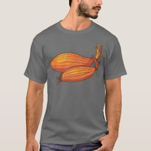Gelbe Zwiebeln Gemüse Lebensmittel Vegan Vegetarie T-Shirt