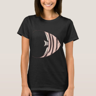 Gelbener Engel-Fisch T-Shirt
