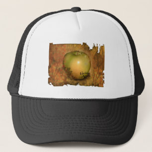 Gelber Apple Truckerkappe