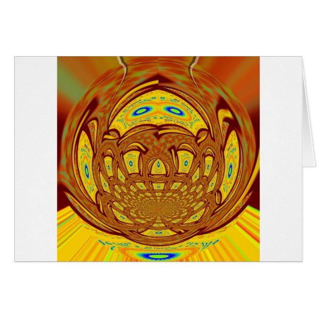 Gelber Baseballhandschuh: Ein Retro-Look (Vorderseite (Horizontal))