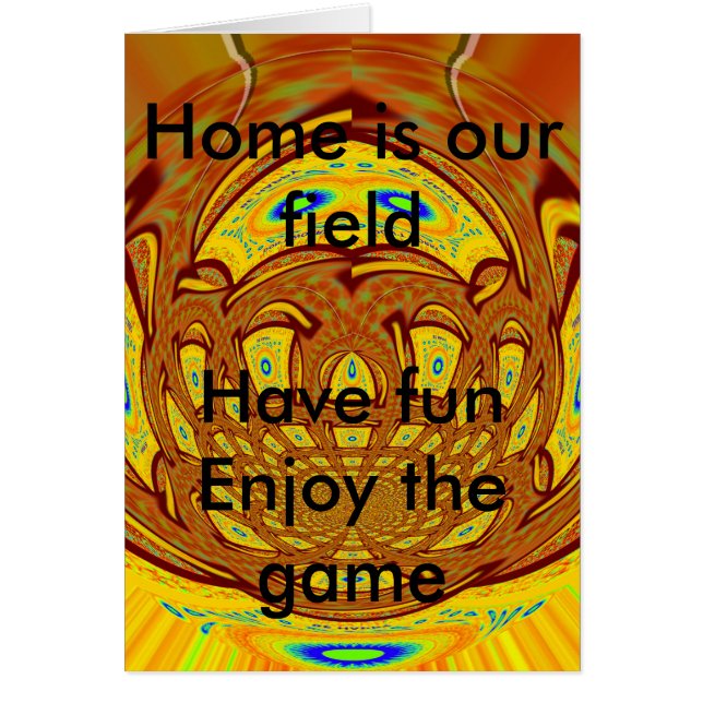 Gelber Baseballhandschuh: Ein Retro-Look (Vorne)