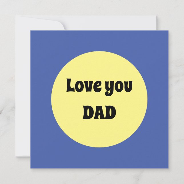 Gelber Big Dot Square Sticker Einladung (Vorderseite)