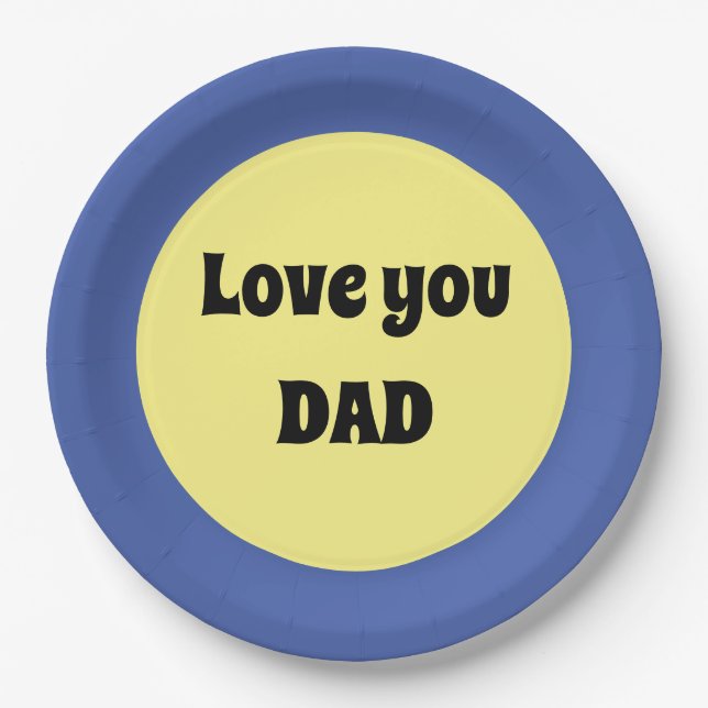 Gelber Big Dot Square Sticker Pappteller (Vorderseite)