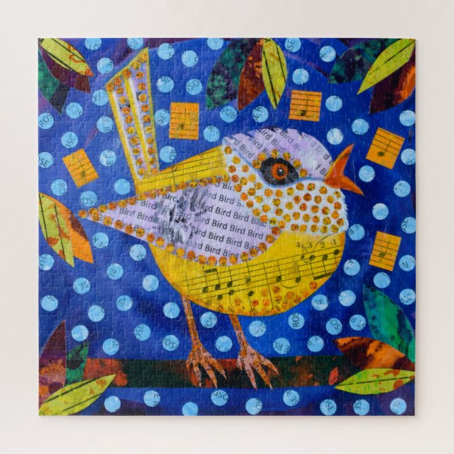 Gelber Bird Puzzle (Vertikal)