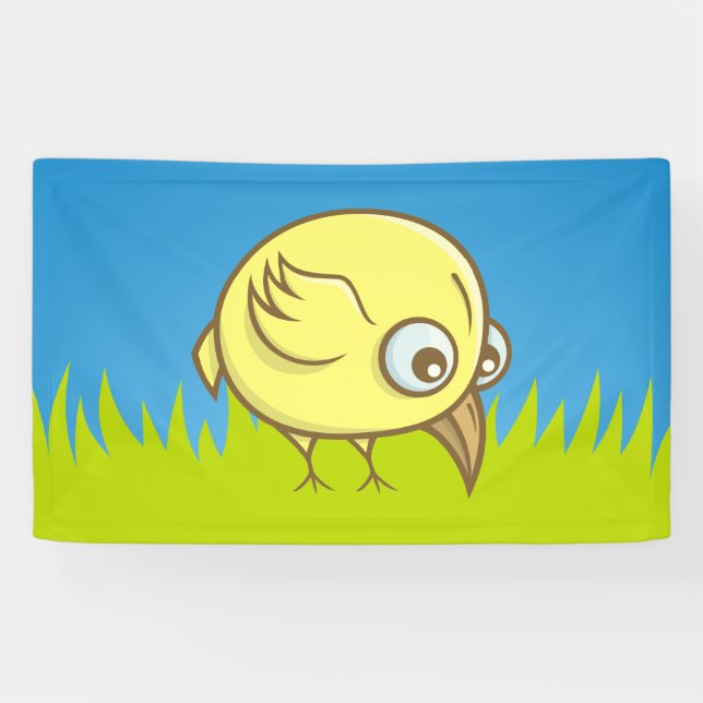 Gelber Cartoon Banner (Horizontal)