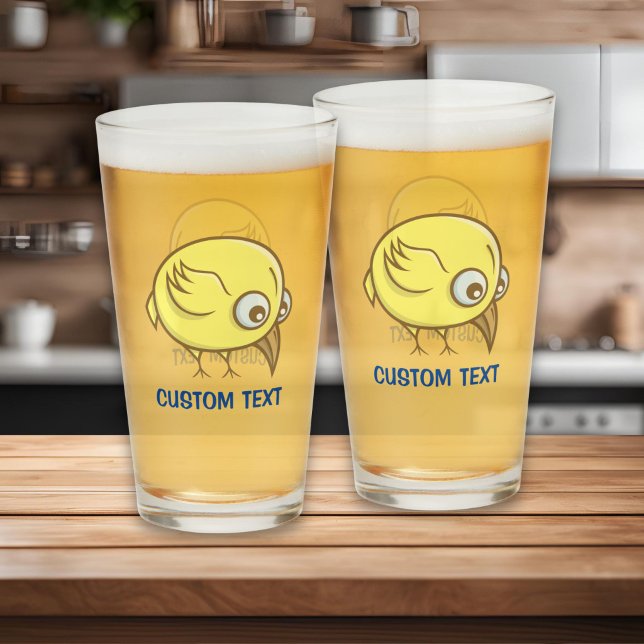 Gelber Cartoon Glas (Von Creator hochgeladen)
