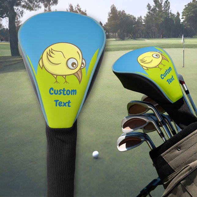 Gelber Cartoon Golf Headcover (Von Creator hochgeladen)