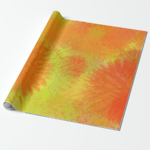 Gelber Chardon Geschenkpapier