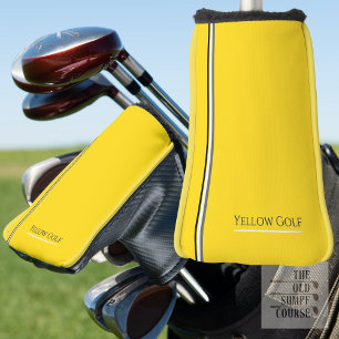 Gelber Club Golf Headcover