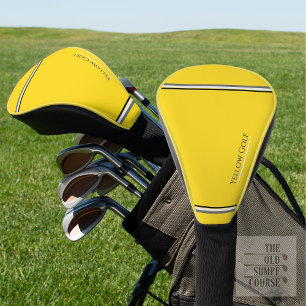 Gelber Club Golf Headcover