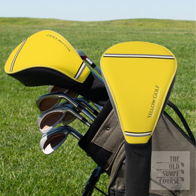 Gelber Club Golf Headcover (Von Creator hochgeladen)