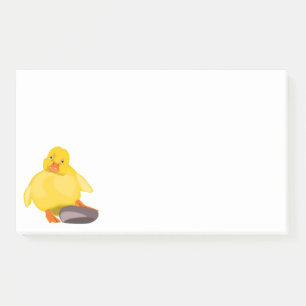 Gelber Duckling Spaß Post-it Klebezettel