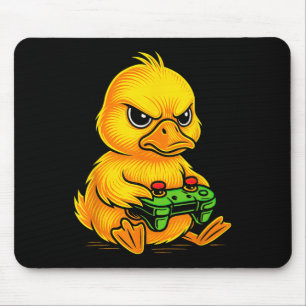 Gelber Enten Videospiele Gamer Gaming Tier Jungen Mousepad