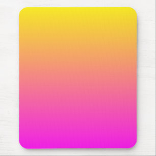 Gelber Farbverlauf Mousepad