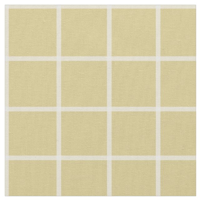 Gelber Fensterscheiben-Karo kariert Stoff (Nahaufnahme)