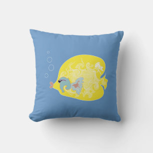 Gelber Fisch Amerikanische MoJo-Pillow Kissen