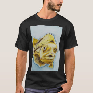 Gelber Fisch T-Shirt
