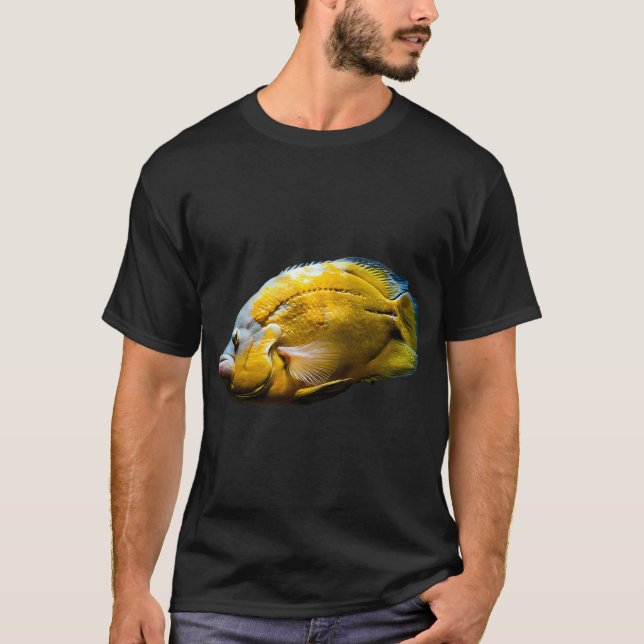 Gelber Fisch T-Shirt (Vorderseite)
