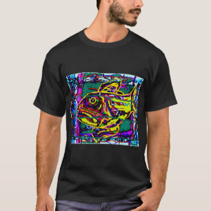 Gelber Fisch T-Shirt