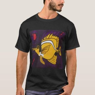 Gelber Fisch T-Shirt
