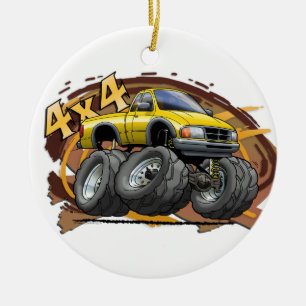 Gelber Förster Keramik Ornament