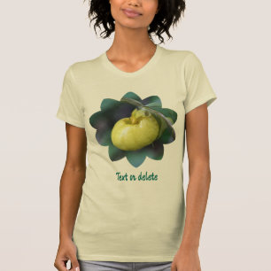 Gelber Frauenschuh Orchideenblume Personalisiert T-Shirt