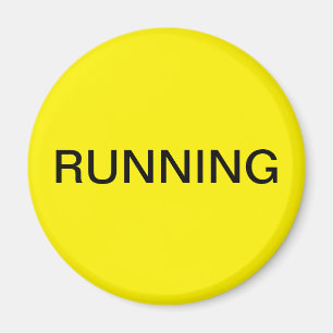 Gelber Geschirrspüler-Magnet Magnet