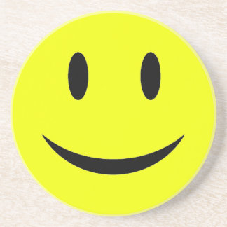 Gelber Gesichts-Untersetzer Sandstein Untersetzer