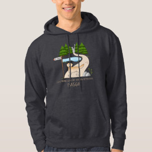 Gelber Goldener Retriever Hoodie
