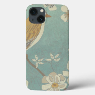 Gelber, grauer und beige Vogel gehockt auf einer Case-Mate iPhone Hülle