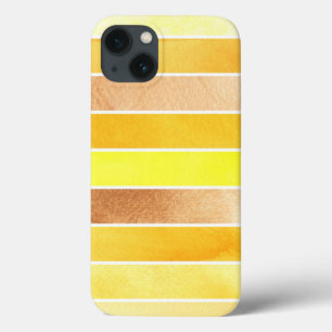 gelber großer Aquarellhintergrund - Aquarell Case-Mate iPhone Hülle