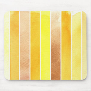 gelber großer Aquarellhintergrund - Aquarell Mousepad