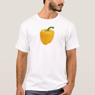 Gelber Grüner Pfeffer T-Shirt