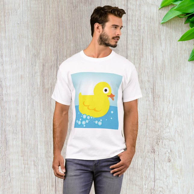 Gelber Gummi Duck Mens T - Shirt (Von Creator hochgeladen)