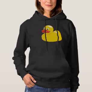 Gelber Gummi Duckspielzeug Hoodie