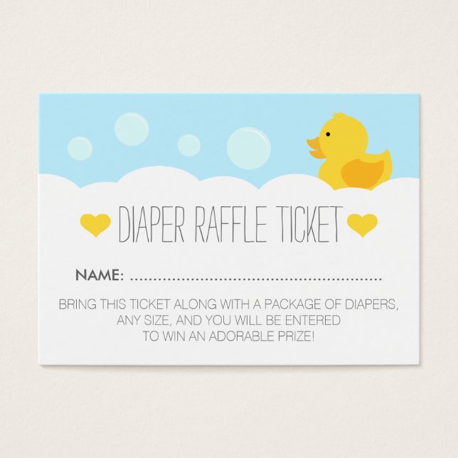 Gelber Gummi Ducky Bubble Bath Baby Dusche (Vorderseite)