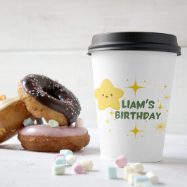 Gelber Hauptstar Kids Partys Paper Cup Pappbecher