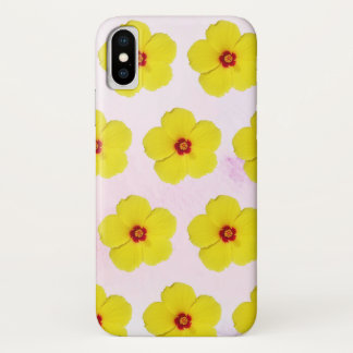 Gelber Hibiskus Blume Art Case-Mate iPhone Hülle