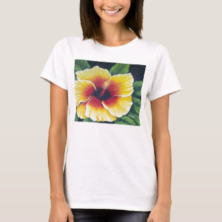 Gelber Hibiskus T-Shirt