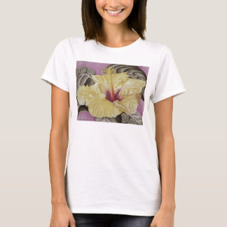 Gelber Hibiskus T-Shirt