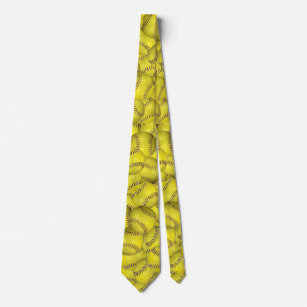 gelber Hintergrund Krawatte