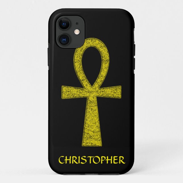 Gelber iPhone 5 Hülle (Rückseite)
