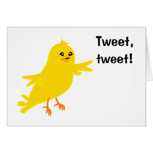 Gelber Kanarienvogel