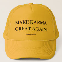Gelber Karma-Hut