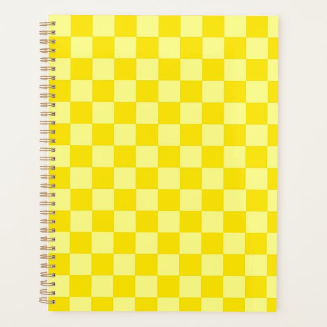 Gelber Karo Planer (Vorderseite)