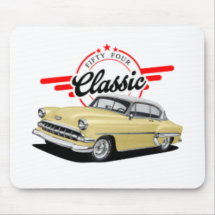 Gelber Klassiker Mousepad