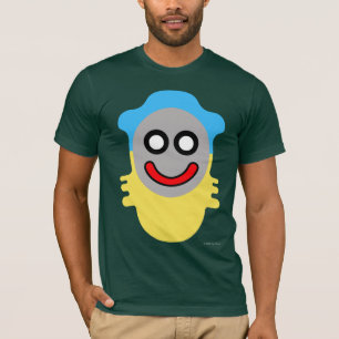 Gelber Körper Futz-Tamago Clupkitz T-Shirt