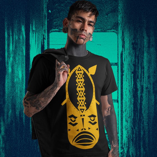Gelber Krieger T-Shirt (Von Creator hochgeladen)